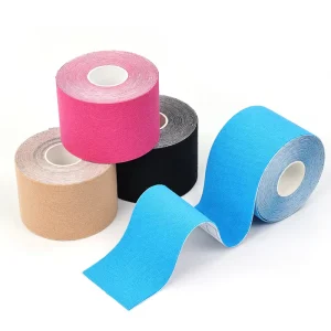 OEM Accepted Medical Waterproof Cotton Elastic Athletic Sports Kinesiology Tape