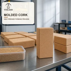 OEM Cork Yoga Block with Custom Logo, Foam Brick