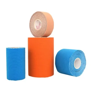 OEM Cotton Polyester Kinesiology Tape Manufacturer Private Label Affordable Sports Tape Factory China