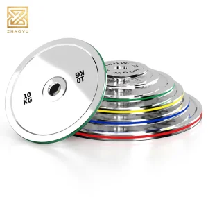 OEM Custom Competition Powerlifting Cast Iron Steel Weight Plates Set