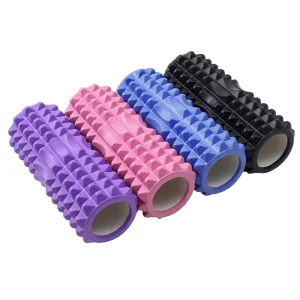 OEM Custom Multicolor Hollow High Elasticity EVA Yoga Roller Massage Roller Durable Fitness Recovery For Pilates Training