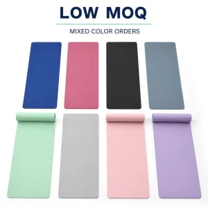 OEM Custom TPE Pilates Mat 183x61cm 8mm Rectangular Odor-Free Wear-Resistant Supplier