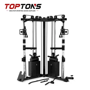 OEM Direct Factory Supply Small Bird Squat Rack with Multifunctional Home Cable Crossover Training Equipment