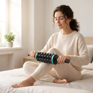 OEM Electric Vibrating Foam Roller Deep Tissue Muscle Roller Massager Rechargeable Multi-Speed Body Recovery Custom