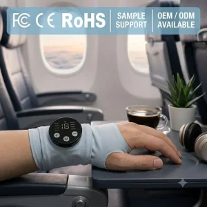 OEM Factory Custom Logo EMS Vibration Wrist Massage Device for Smart Fitness Products Home Gym