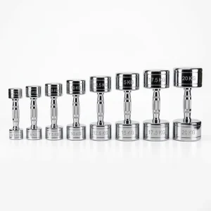 OEM Fixed Weight Solid Steel Dumbbell 5kg 10kg Hand Weights for Gym