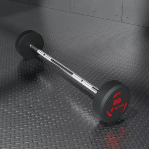 OEM Gym Weights Straight Curl Bar 10kg Fixed Barbell Set