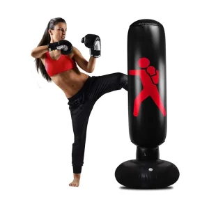 OEM Inflatable Adult Standing Boxing Punching Bag with Water or Sand Filling