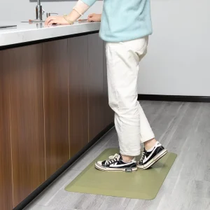 OEM ODM Available Custom Size PU Modern Anti-Fatigue Non-Slip 1.5mm Thick Bulk Ergonomic Kitchen Standing Floor Mat