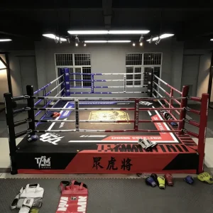 OEM ODM Factory Custom Logo Boxing Ring Mat Cover Sheet