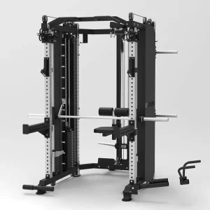 OEM ODM Factory Multifunctional Stainless Steel Smith Machine for Professional Gym Strength Training