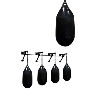 OEM Professional Factory Supply High Quality PU Leather Heavy Duty Punching Bag PVC Boxing Bags Filled with Sand