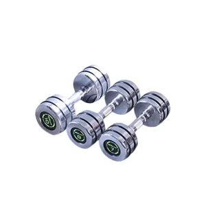 OEM Steel Chrome Dumbbell Set for Strength Training