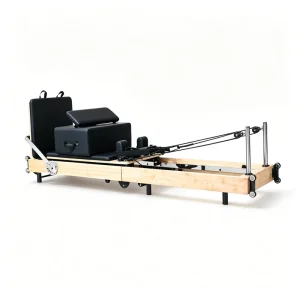 Oak Folding Pilates Core Bed with Jump Board