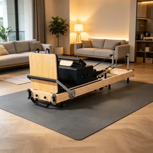 Oak Folding Pilates Reformer