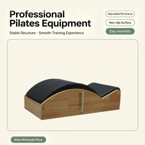 Oak Spine Corrector Pilates Equipment for Home Gym and Studio