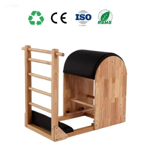 Oak Wood Pilates Ladder Barrel for Home Use and Pilates Studios Direct Supply