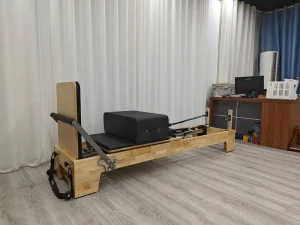 Oak Wood Pilates Reformer MJD W15 for Studio Use