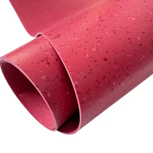 Odorless Eco-Friendly Homogeneous PVC Flooring 2mm Antibacterial Slip-Resistant Hospital Room Floor