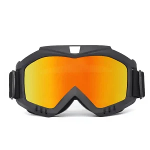 Off Road Motorcycle Outdoor Riding Goggles Tactical Mask Windproof Interchangeable Lenses Full Frame TPU Ski Glasses