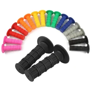 Off-Road Motorcycle Silicone Handlebar Grips Electric Bike Soft Throttle Grips