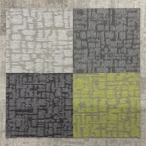 Office Commercial Carpet Tiles 50x50cm Flame Retardant Anti-Slip Waterproof Stain Resistant Engineering Floor Mats