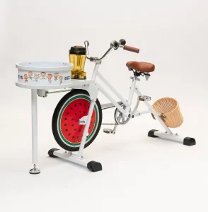 Orange Kids Pedal Power Exercise Bike for Spinning