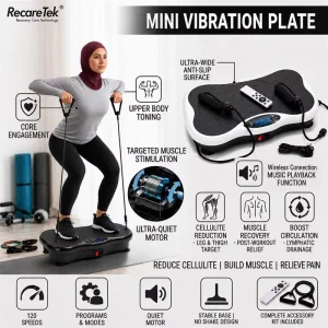 Oscillating Mode Vibration Plate Exercise Machine