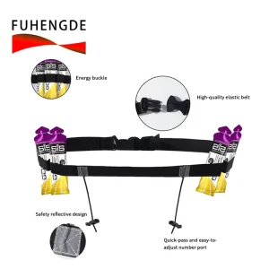 Outdoor Adjustable Lightweight Nylon Marathon Triathlon Race Bib