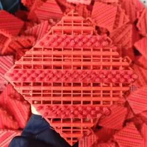 Outdoor EVA Nylon Brush Interlocking Entrance Floor Mat