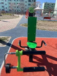 Outdoor Galvanized Steel Fitness Equipment