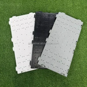 Outdoor Heavy Weight Duty Anti slip Plastic Event Decking Grass Protect Flooring Roll up Design Concert Floor