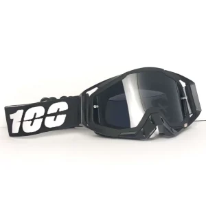 Outdoor Lightweight PC Frame Motorcycle Goggles for Motocross MX BMX Dirt Bike ATV Cycling Replaceable Lenses