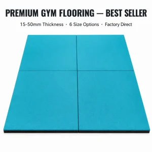 Outdoor Playground Gym Flooring Rubber Eco Friendly Durable Waterproof Noise Insulating 5 Year Warranty