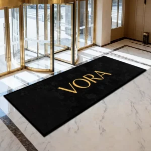 Outdoor Printed Nylon and Rubber Entrance Doormat with Custom Logo