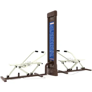 Outdoor Single or Double Rower Gym Machine