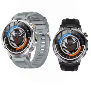 Outdoor Smart Watch AK95 Fitness Tracker with Sleep Monitoring 100+ Sport Modes IP68 Waterproof Message Push for Men