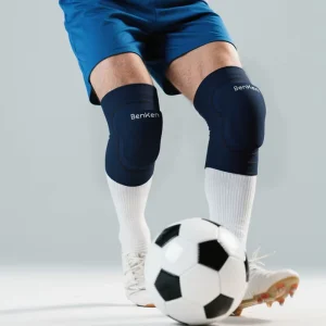 Outdoor Soccer Goalkeeper, Futsal and Wrestling Knee Pads with Thick EVA Sponge and Collision Protection