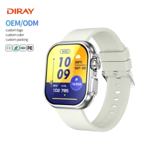Outdoor Sport Smart Watch for Men S8 Zinc Alloy 2.01″ VC30F-S Sensor Heart Rate SpO2 60-Day Standby Fitness Smartwatch