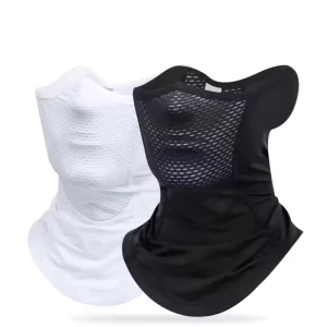Outdoor Sports Neck Cover Scarf Cycling Headscarf Ear Protection Warm Skiing Mask for Beach Bicycle Windproof Summer
