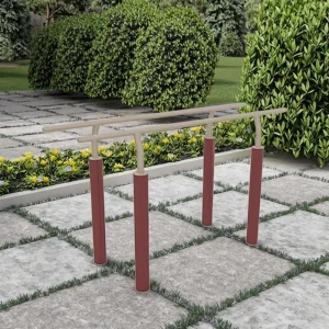 Outdoor Steel Pull-Up Bar Gym Equipment for Parks and Calisthenics