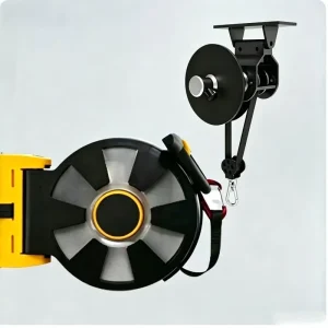 Outdoor Variable-Resistance Centrifuge Pulley Trainer with Eccentric Flywheel