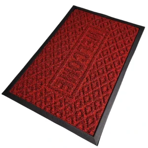 Outdoor Washable Jacquard Puzzle Pattern Entrance Door Mat Anti-Slip