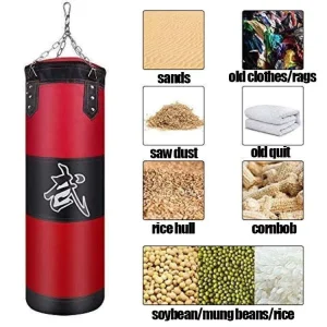 Oxford Fabric Boxing Punching Bag Self-Filling Training Sandbag