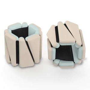 P002 Pilates Accessories Kit Triangle Velcro Bracelet