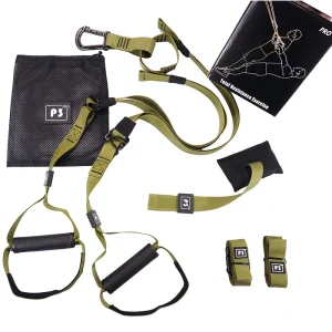P3-3 High Strength Nylon Suspension Trainer for Home and Gym Use