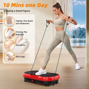 PC Electric Whole Body Vibration Platform Home Use