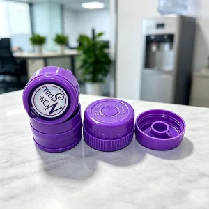 PE 55mm 5 Gallon Jug Cap, Press-Fit Snap-On Lid Tamper-Proof Seal BPA-Free OEM Custom ODM LDPE