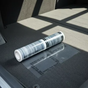 PE Soft Self-Adhesive Auto Carpet Protection Film, Waterproof, Temporary Floor Covering, Blow Molding