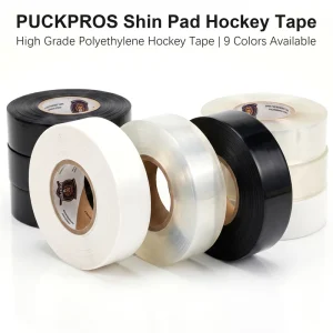 PE Waterproof Easy-Tear Clear Shin Guard Tape for Ice Hockey